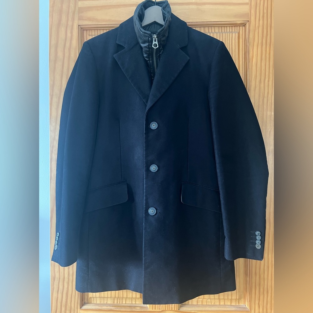 Scotch & Soda Men’s 3 Button Navy Removable Lining Coat S - Excellent Condition